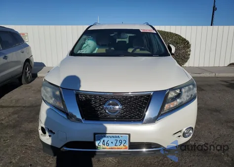 2016 Nissan Pathfinder S z USA, uszkodzony, nr VIN 5N1AR2MM4GC622205